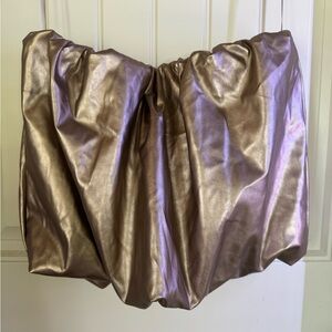 Anthropologie NWT Rose Gold Tube Top | Size Medium